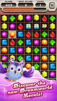 Jewels Star Crush - offline puzzle game Screen Shot 0