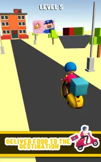 Fun Delivery Rush 3D Screen Shot 0