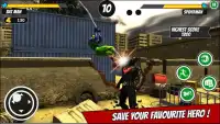 Super Aranha contra Super Bastão Batalha do Herói Screen Shot 3