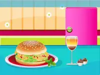 टूना बर्गर खाना पकाने के खेल Screen Shot 7