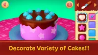 🎂 Cake maker - Unicorn Cooking Games for Girls 🌈 Screen Shot 0