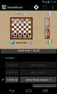 Simple chess board Screen Shot 4