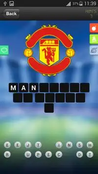 Football Clubs Logo Quiz Screen Shot 2