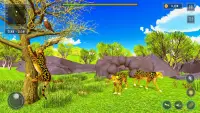 Cheetah Sim Wild Animal Games Screen Shot 1