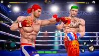 Real Soco Boxe Revolução Luta: Boxe Jogos Screen Shot 1