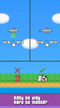 Alien Thief - 👽Cow Abduction Tap Game 🐄 Screen Shot 2