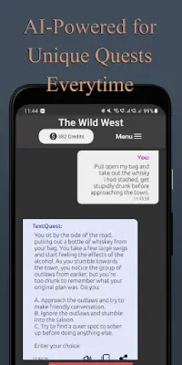 TextQuest - AI Chat RPG Game Screen Shot 4