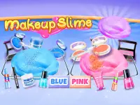Pink & Blue Makeup Slime – DIY Makeup Screen Shot 0