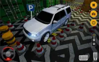 Luxury Prado Car Parking Site 3d : New Car Games Screen Shot 1