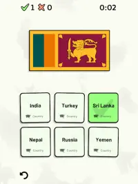 Countries of Asia Quiz - Maps, Capitals, Flags Screen Shot 7