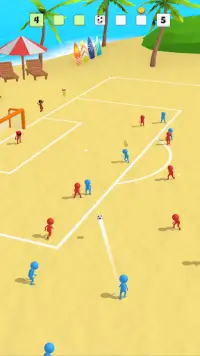 Super Goal-كرة قدم حاملي العصا Screen Shot 1