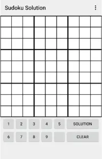 Sudoku Solution Screen Shot 0