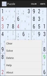 Sudoku Hint Free Screen Shot 2