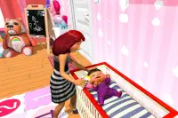 Virtual Happy Family Game :Real Mom Simulator Screen Shot 7