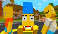 Bart in Mcpe - Map Simpsons zum Minecraft PE Screen Shot 2