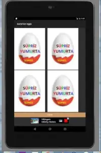 4 ovos surpresa luto tablet Screen Shot 1