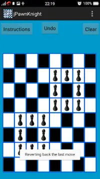 Chess Pawn and Knight Problem Screen Shot 2