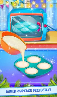 Ice Cream Cup Cake Maker : Doll making Game Screen Shot 3