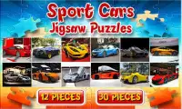 Sport Car Puzzles Jeux Screen Shot 0