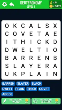 Bible Crossword - Bible Word Search Puzzle 2020 Screen Shot 2