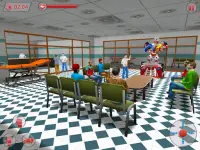 Ambulance Robot City Rescue Game Screen Shot 9
