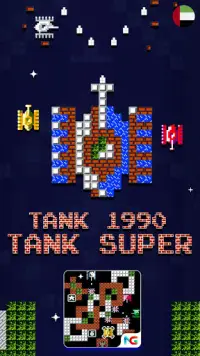 Tank 1990: Super Tank, City 19 Screen Shot 15