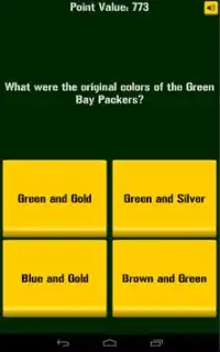 Fan Trivia: Green Bay Packers Screen Shot 3