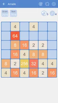2048 경기 - 2048 퍼즐 Screen Shot 2