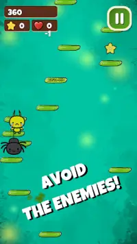 Leaf Hopper : Bug Jumping Game Screen Shot 2