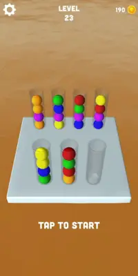 Ball sort puzzle 3D : Ball puzzle game Screen Shot 0