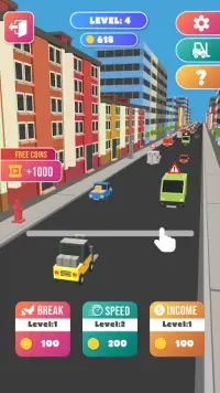 Stack Cars - Color Tower Run 3D Screen Shot 0