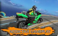 Moto Bike Rider: Top stunts Racer Game Screen Shot 2