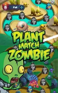 Plant And Zombie Match Screen Shot 2