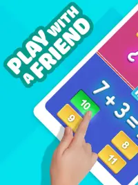 数学ゲーム–2プレイヤークール数学学習ゲーム Screen Shot 4