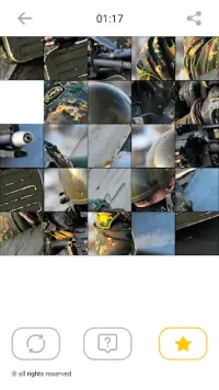 Puzzle del guerriero: mosaico con i soldati Screen Shot 5