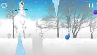 Snowman Frozen Run Screen Shot 0