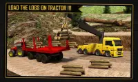 Log Transporter Tracteur Grue Screen Shot 0