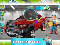 Monster Truck Auto Mechanic Shop for Kids Screen Shot 2