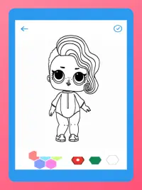 coloring for dolls Screen Shot 6