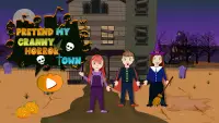 Pretend My Granny Horror Town: Haunted House Games Screen Shot 4