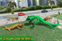 Monster Lizard Simulator: Batalla de la ciudad Screen Shot 7