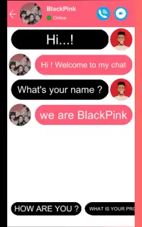 blackpink Best Fake Video Call Screen Shot 10