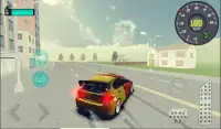 City Sports Car Sliding 3D HD Screen Shot 1