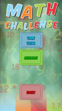 Math Challenge Screen Shot 1