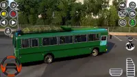 Uns Militär Bus sim Spiel 3d Screen Shot 3