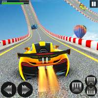 3D stunts Race 2021: bánh nóng xe lái xe trò chơi