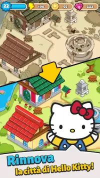 Hello Kitty - Merge Town Screen Shot 0