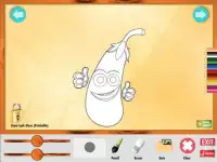 verduras colorear juego Screen Shot 6
