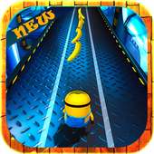 Banana subway rush adventure: game surf 3D