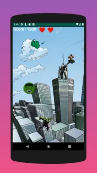 Super Hero Fly Screen Shot 4
